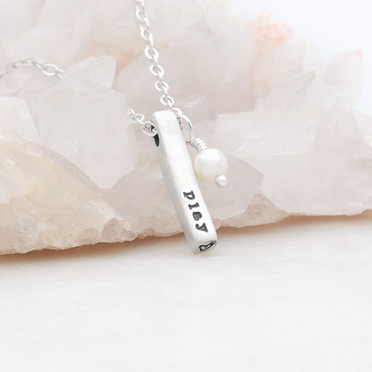 Word of the Year Necklace {Sterling Silver}