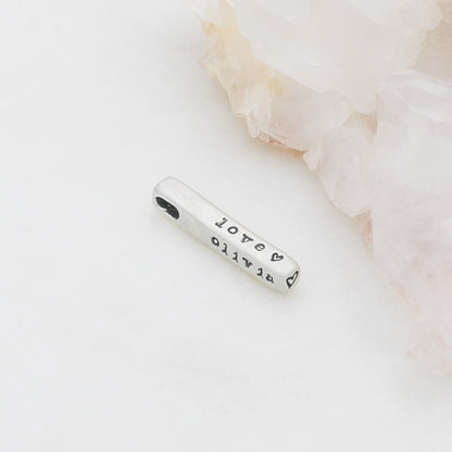 Word of the Year Charm - 4 Sides {Sterling Silver}