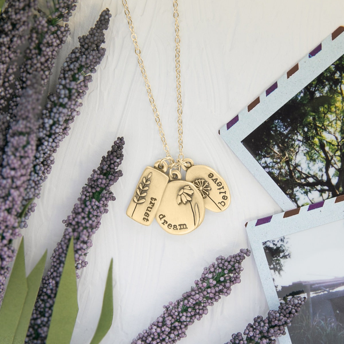 Be You Wildflowers Necklace {10k Gold}