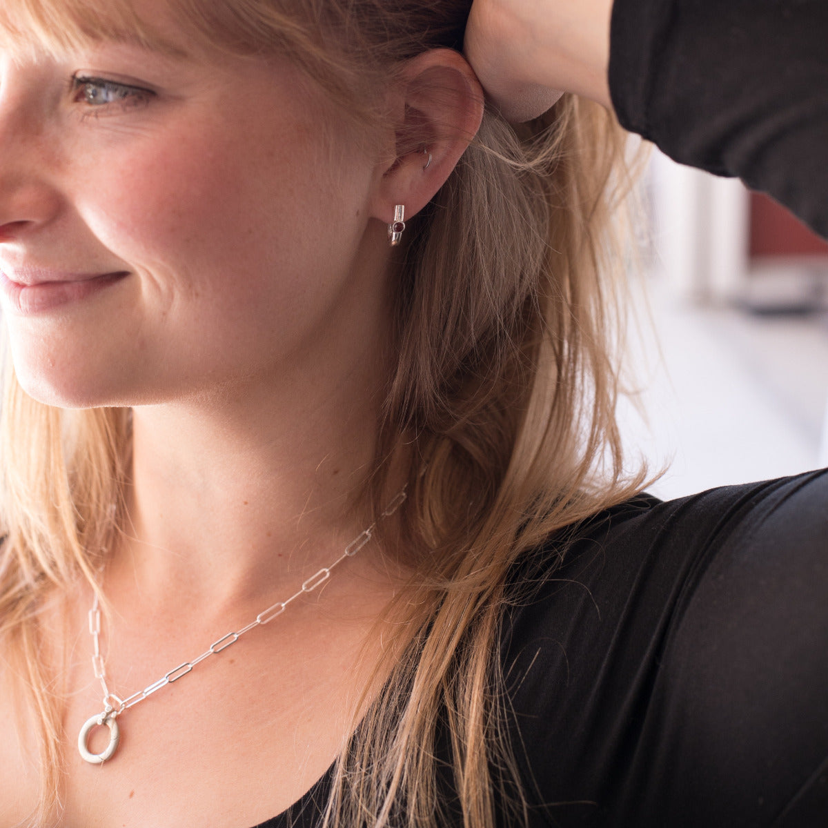 Tiny Jewels Buildable Charm Necklace {Sterling Silver}