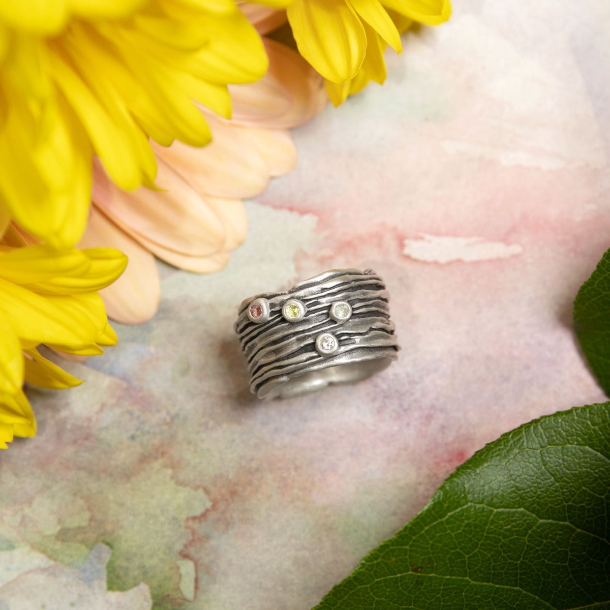 Brave Love® Birthstone Ring {Sterling Silver}