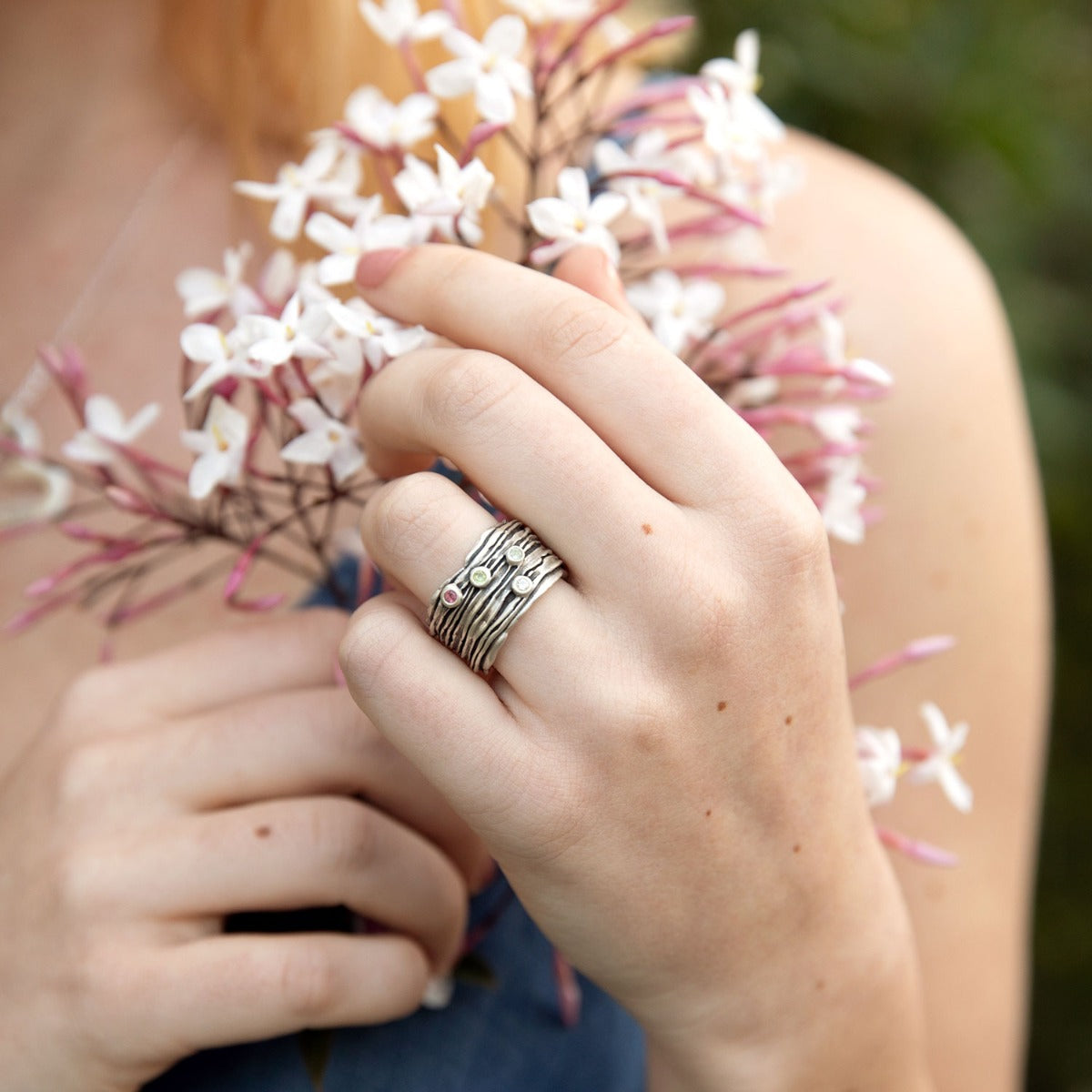 Brave Love® Birthstone Ring {Sterling Silver}