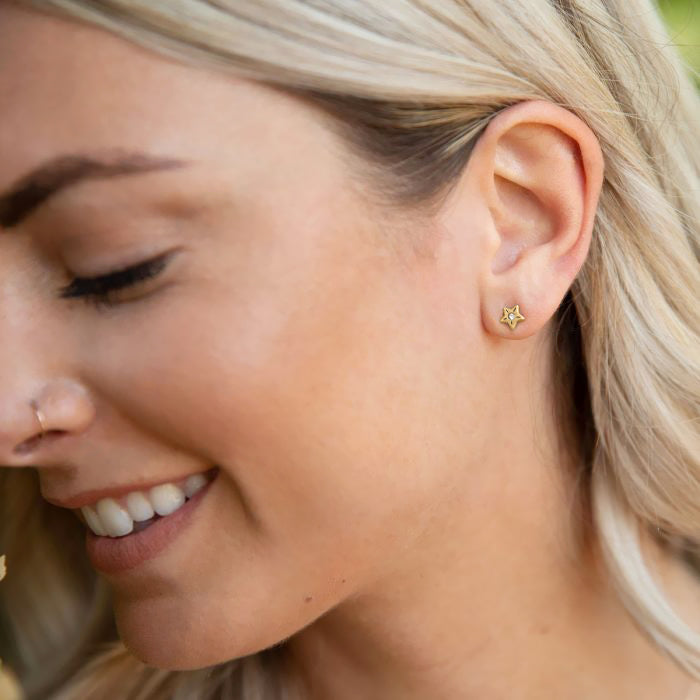 Your Spark Earrings {10k Gold}