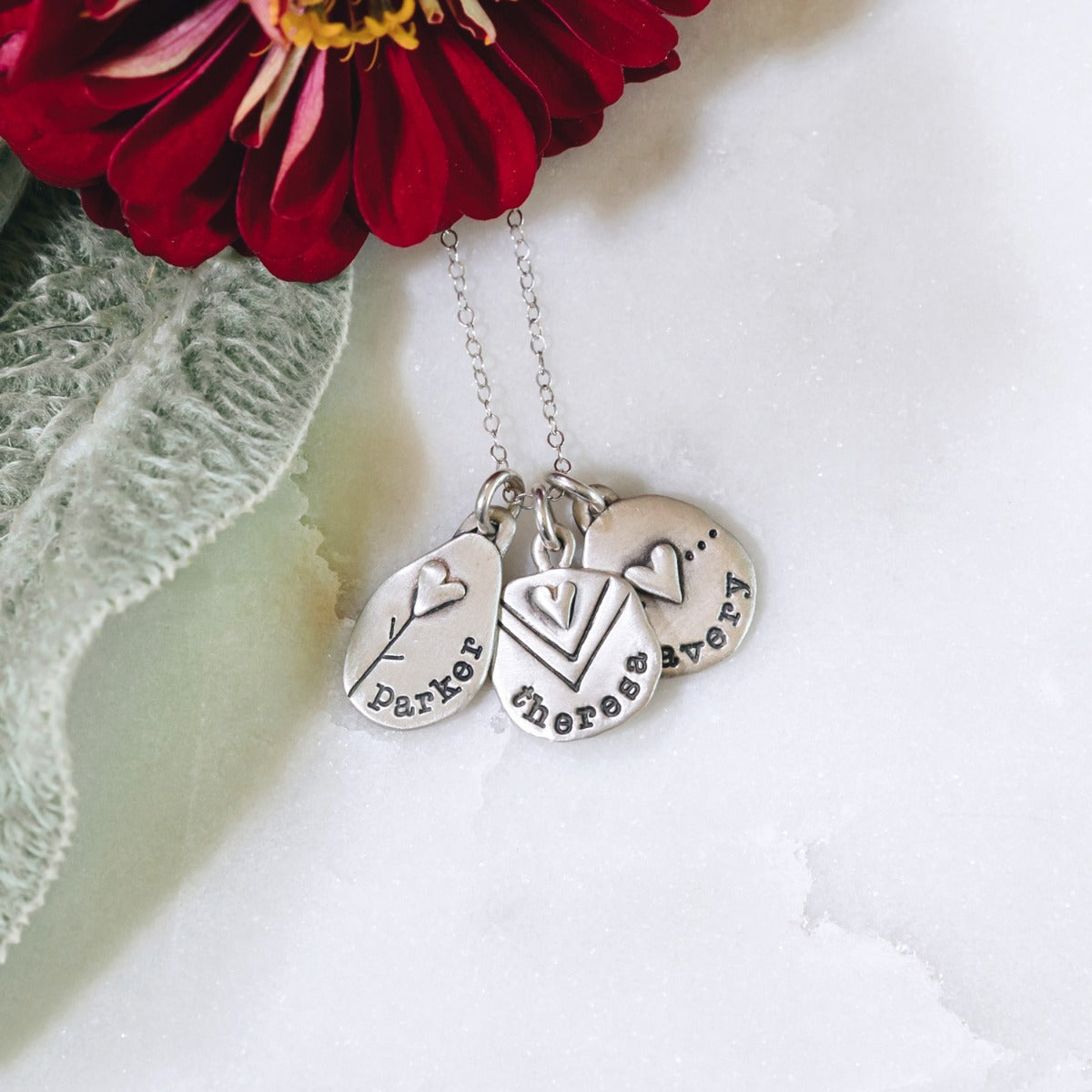 Jumble of Love Necklace {Sterling Silver}