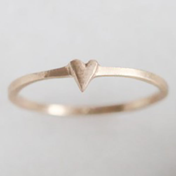 Sweet Love Ring - One Heart {14k Gold}