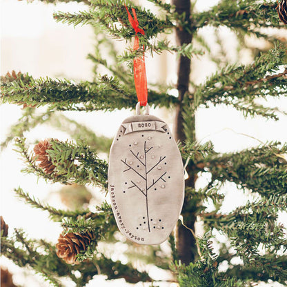 Family Tree Ornament {Pewter}