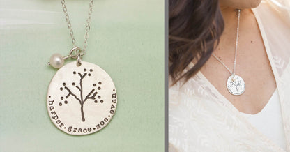 The Original Family Tree Necklace {Sterling Silver}