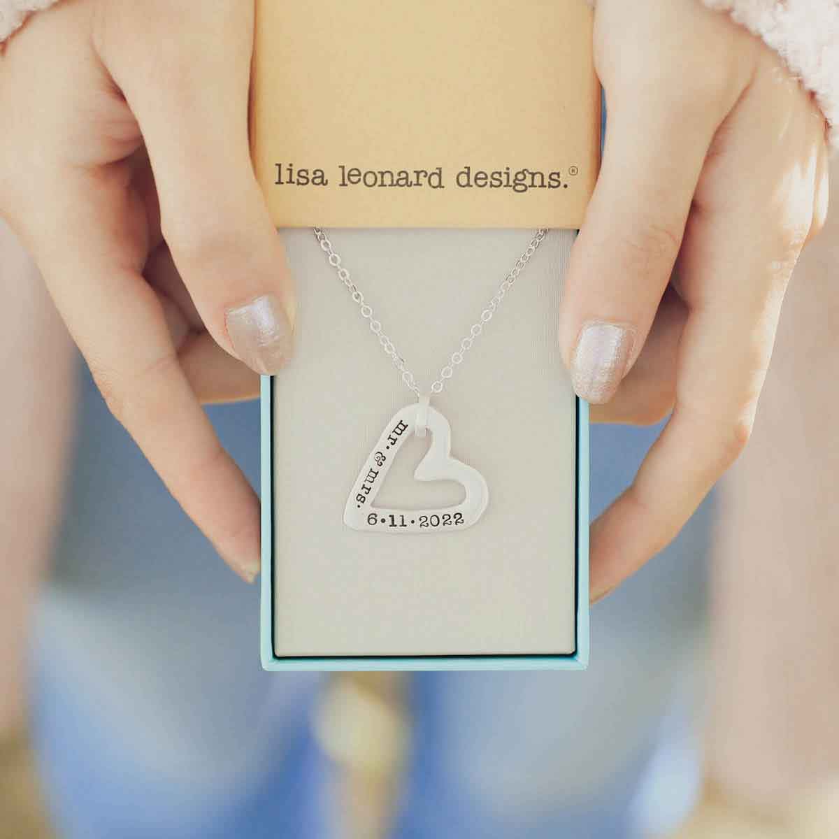  in a lisa leonard necklace box