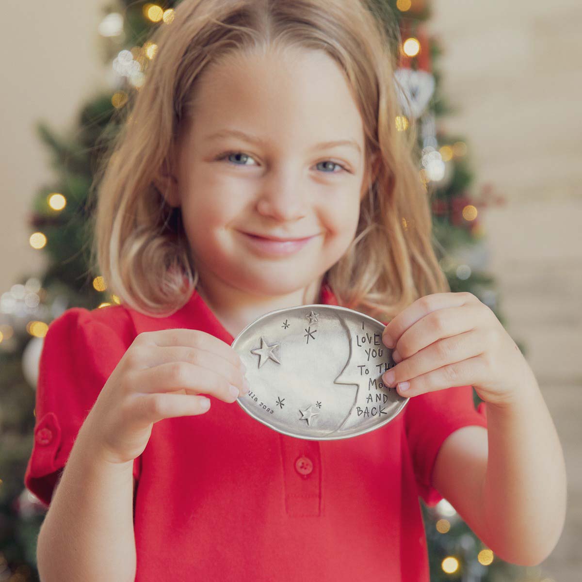 Moon and Back Keepsake Dish {Pewter}