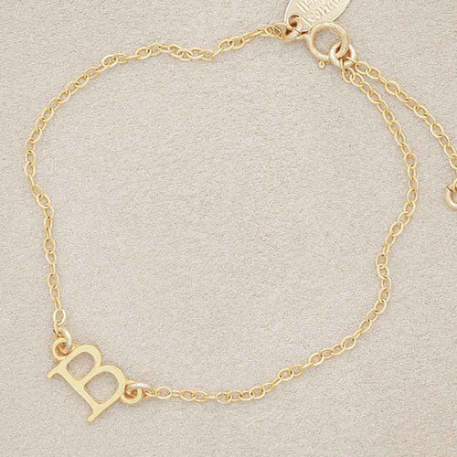 My Monogram Bracelet {10k Gold}