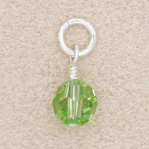 6mm Peridot Bead