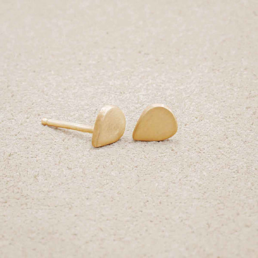 Raindrop Stud Earrings {10k Gold}