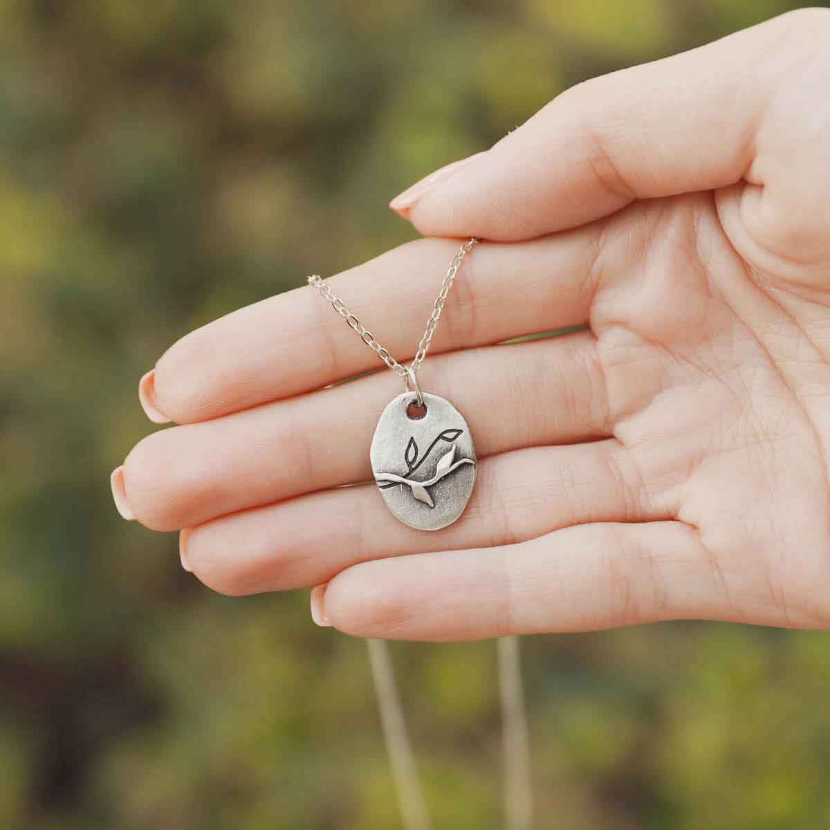 Renew Necklace {Pewter}