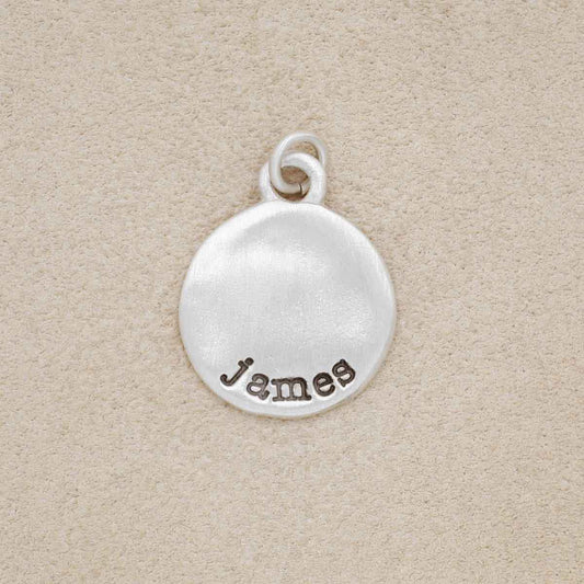 Round Tag {Sterling Silver}