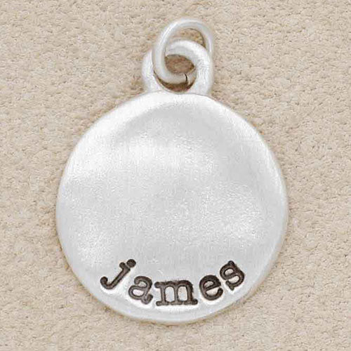 Round Tag {Sterling Silver}