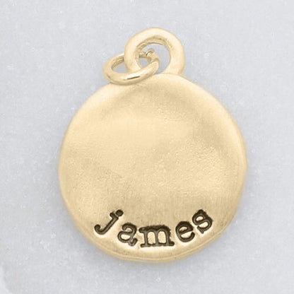 Round Tag {14k Gold}