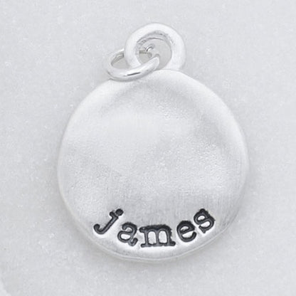 Round Tag {Sterling Silver}