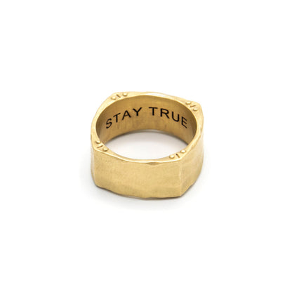 Strong + True Ring [14k Gold]