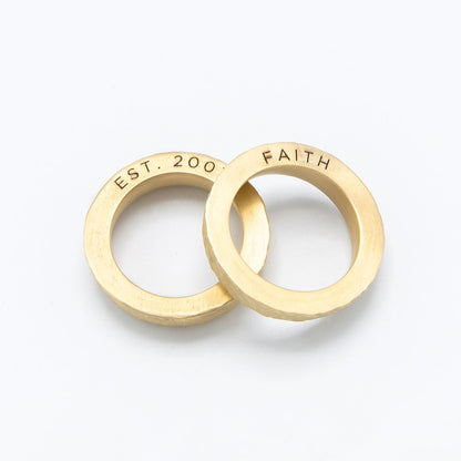 Life Together Ring Pair [14k Gold]