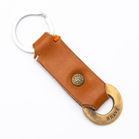 Totality [Brave] Keyring - Bronze / Black