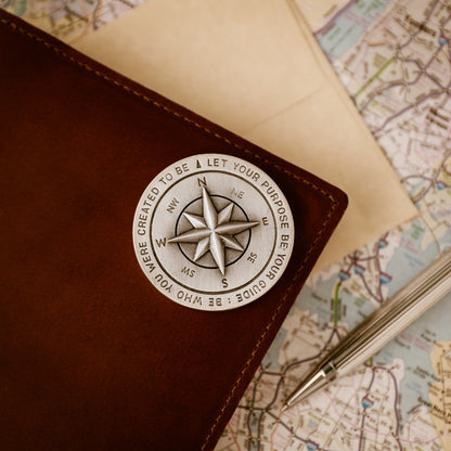 Guiding Compass Paperweight [Pewter]