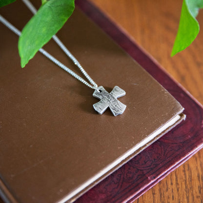 Steadfast Cross Necklace [Sterling Silver]