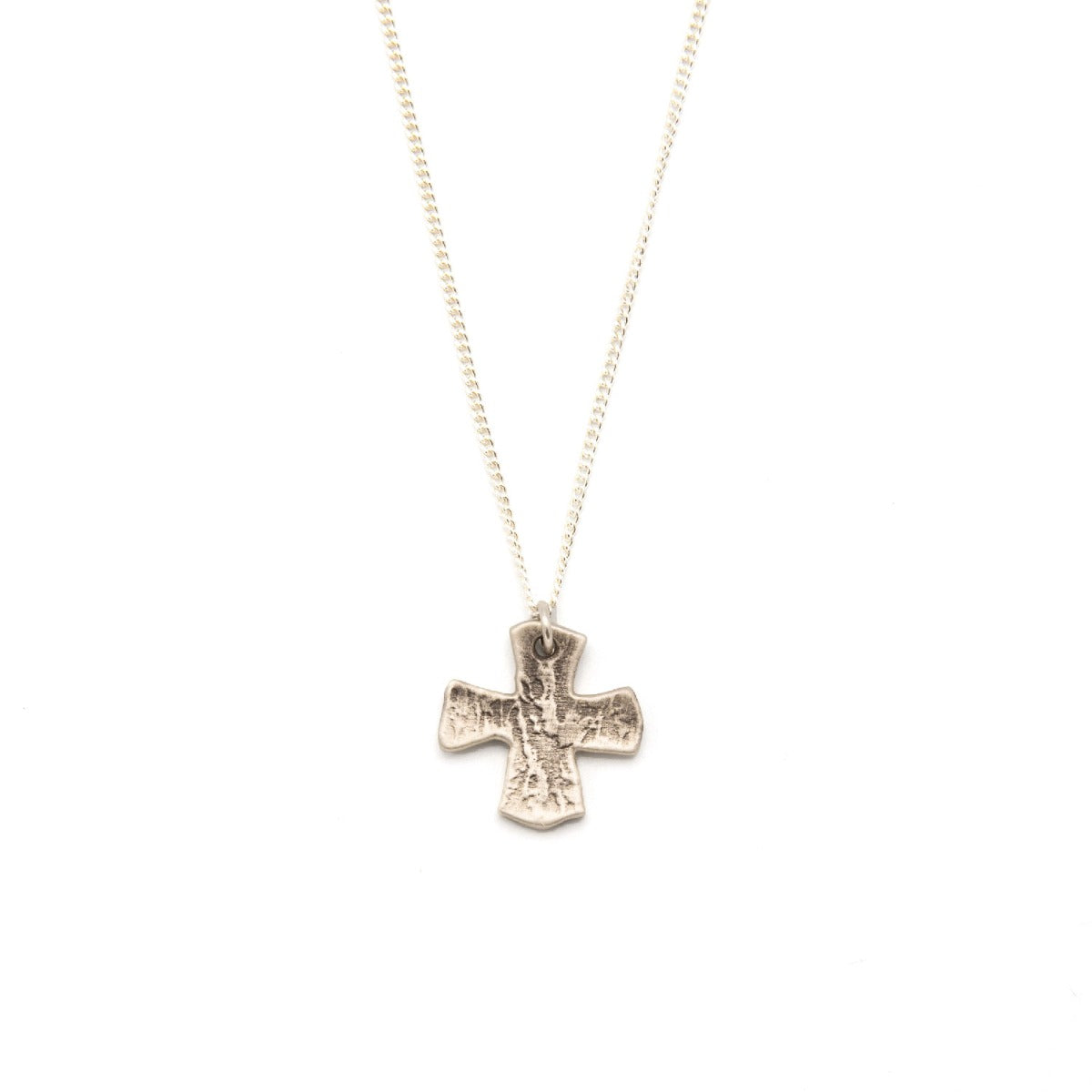 Steadfast Cross Necklace [Sterling Silver]