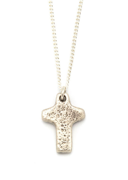 Found Cross Necklace [Sterling Silver]