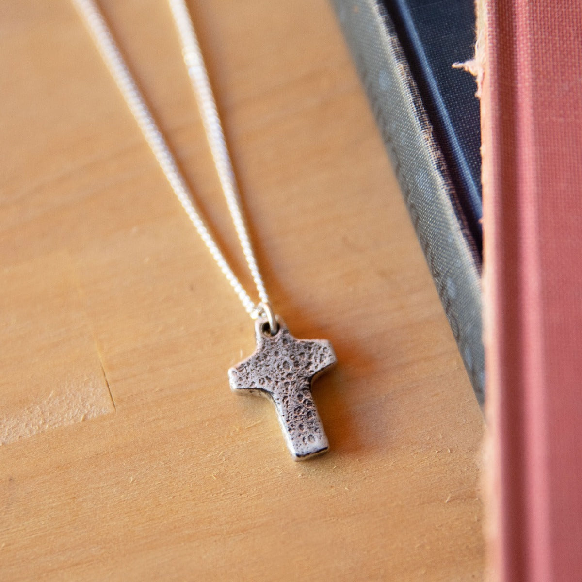 Found Cross Necklace [Sterling Silver]