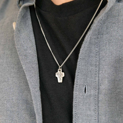 Thrive Silver Cross Necklace (Sterling Silver)