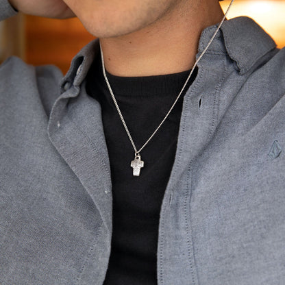 Thrive Silver Cross Necklace (Sterling Silver)