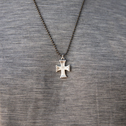 Completeness Cross Necklace [Sterling Silver]