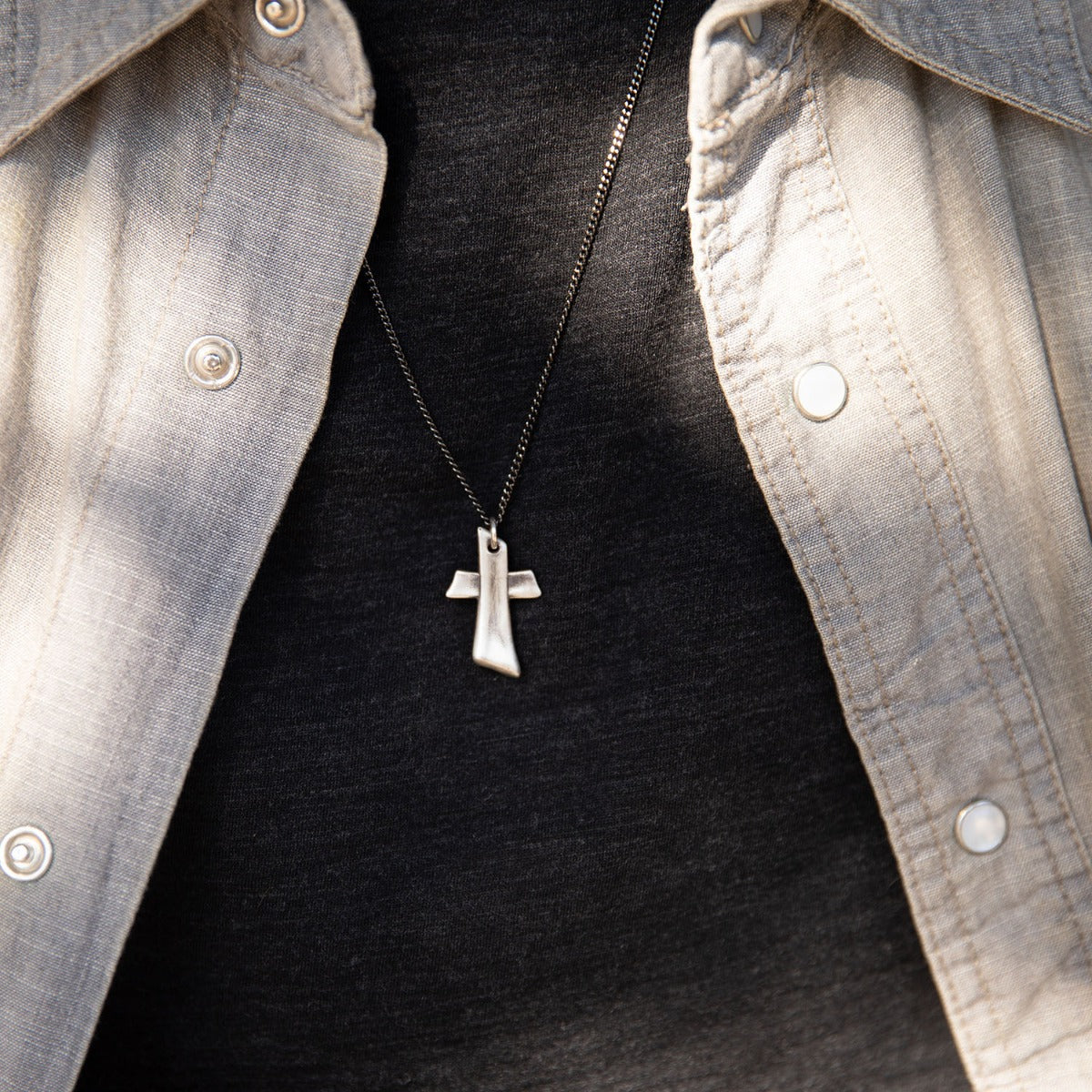 Accord Cross Necklace [Sterling Silver]