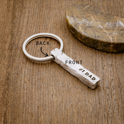 Endurance Key Ring - 2 Sides [Sterling Silver]