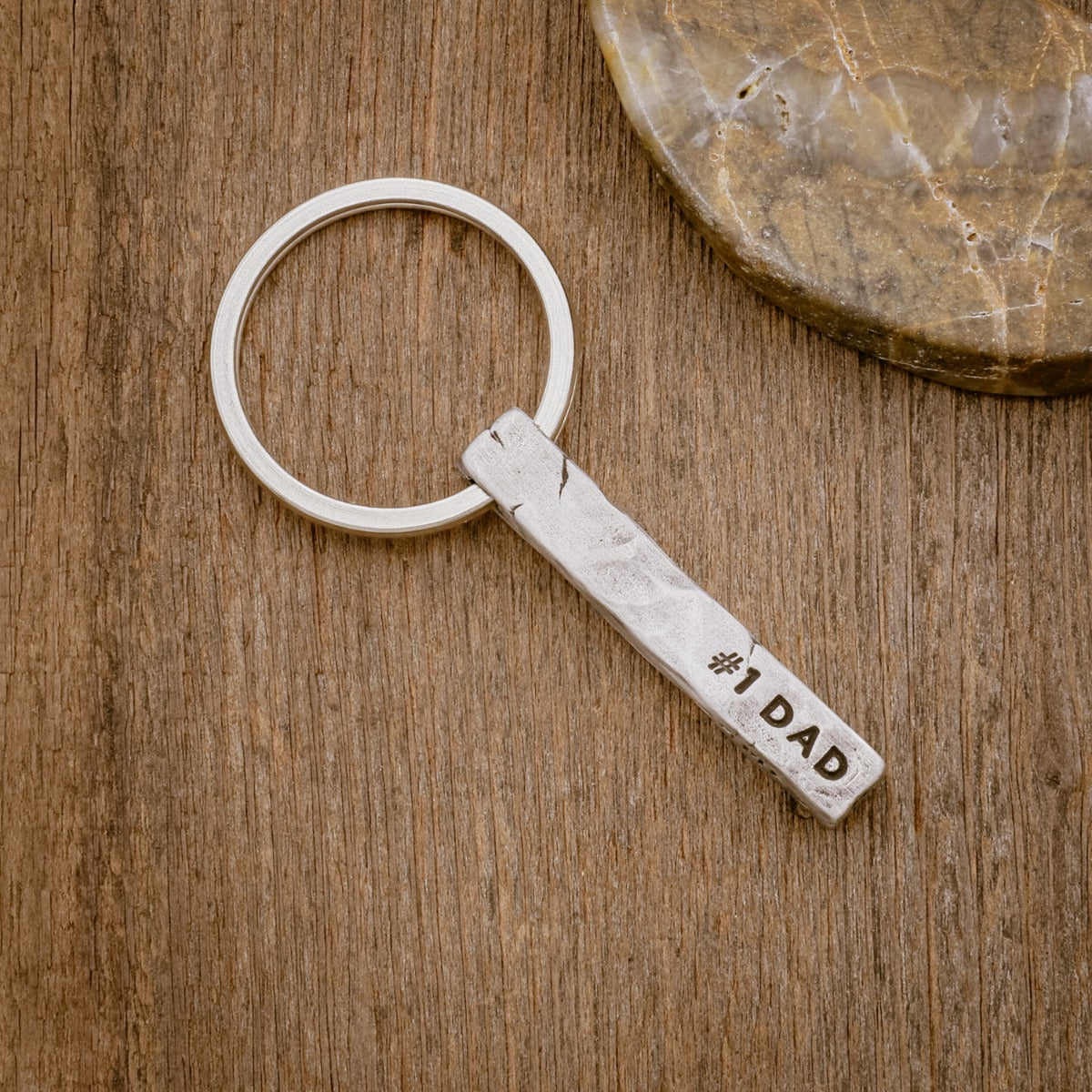 Endurance Key Ring - 2 Sides [Sterling Silver]