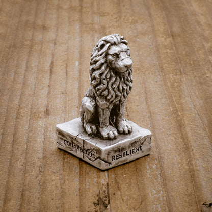 Lionheart Paperweight [Pewter]