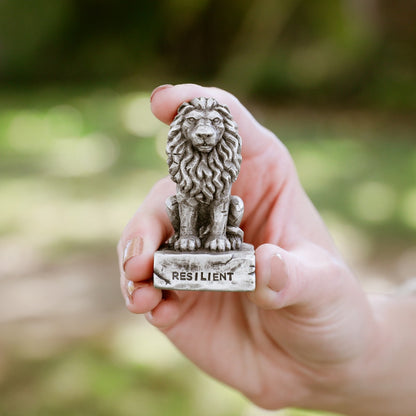 Lionheart Paperweight [Pewter]