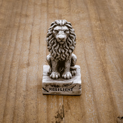 Lionheart Paperweight [Pewter]