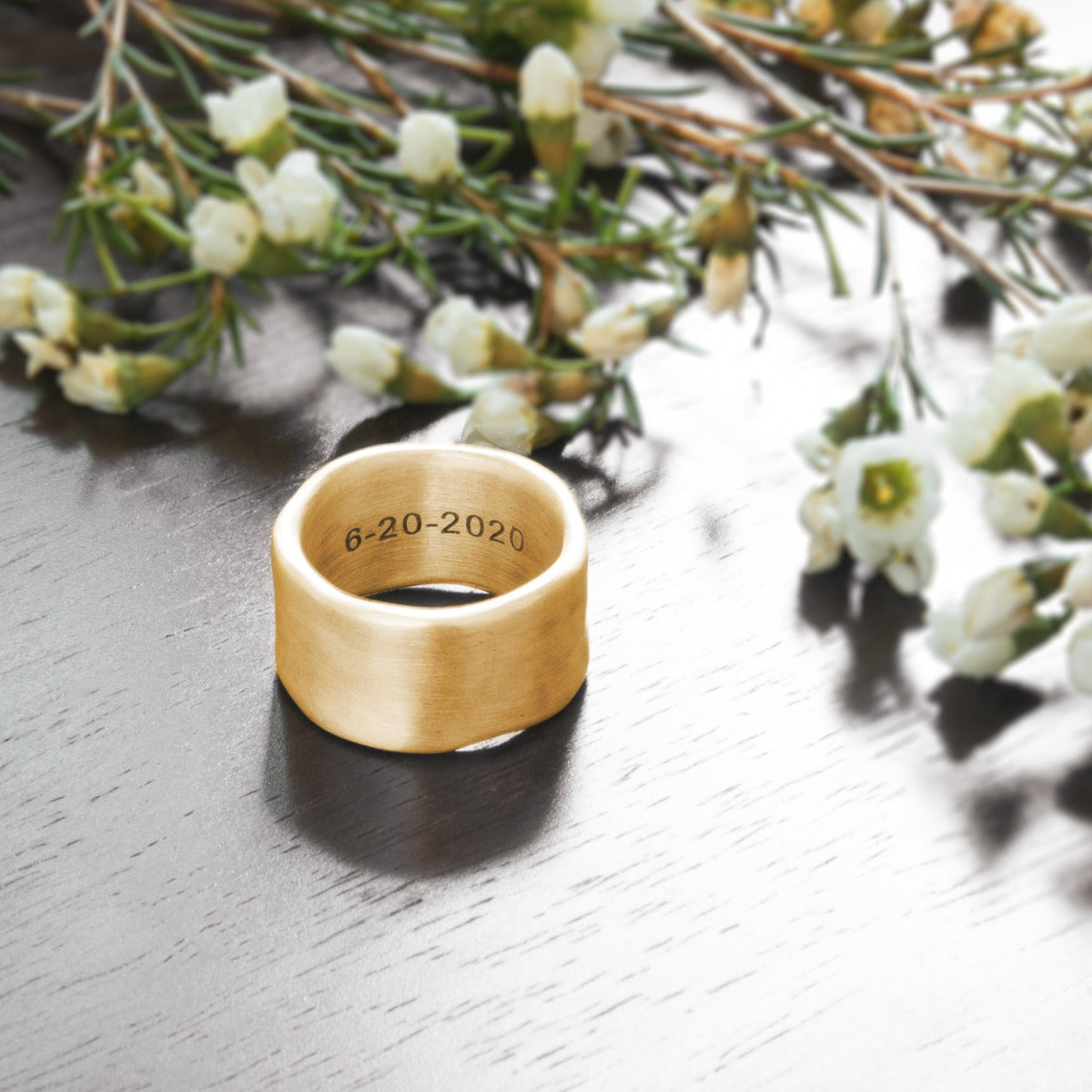 Valor Wide Ring [14k Gold]