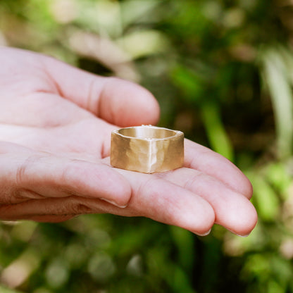 Strong + True Wide Ring [14k Gold]