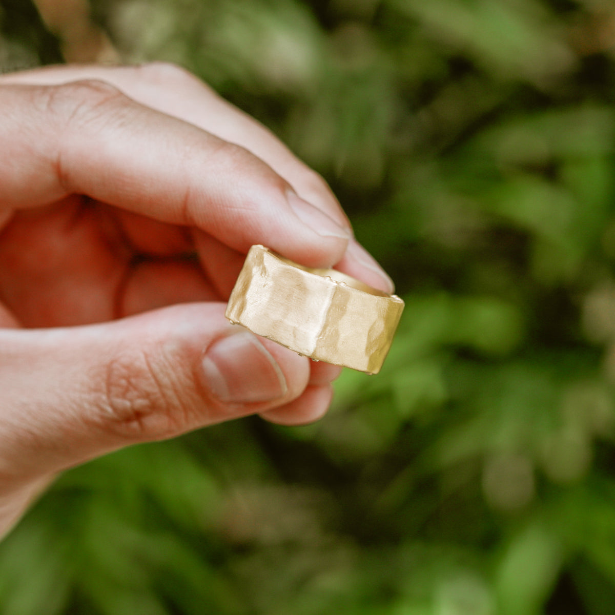 Strong + True Wide Ring [14k Gold]