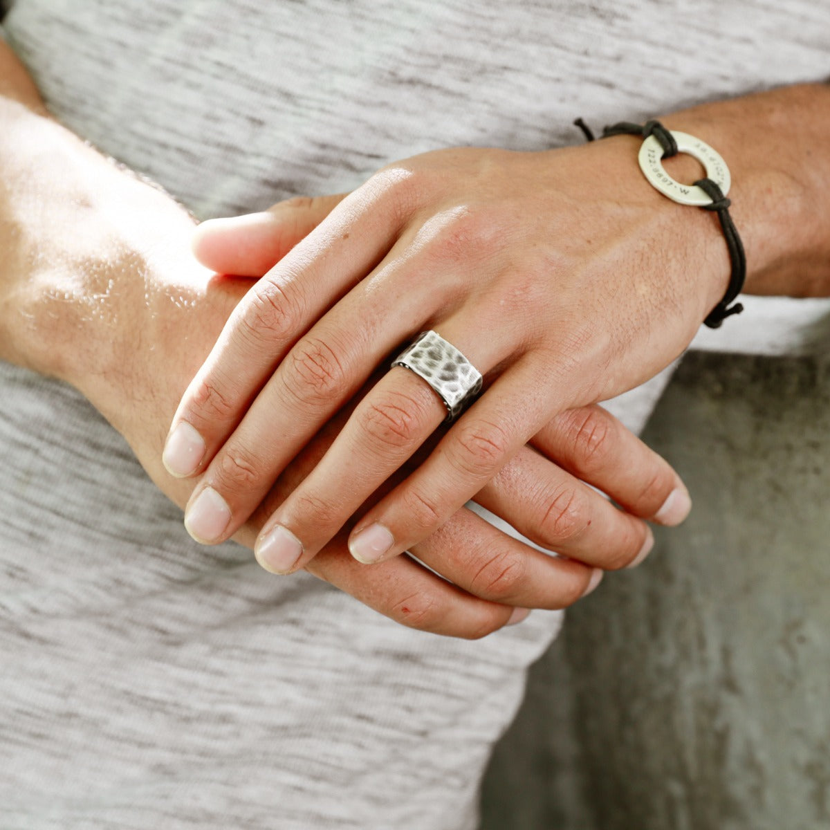 Strong + True Wide Ring [Sterling Silver]