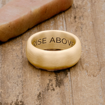 Collide with the Sky Ring [Smooth 10k Gold]