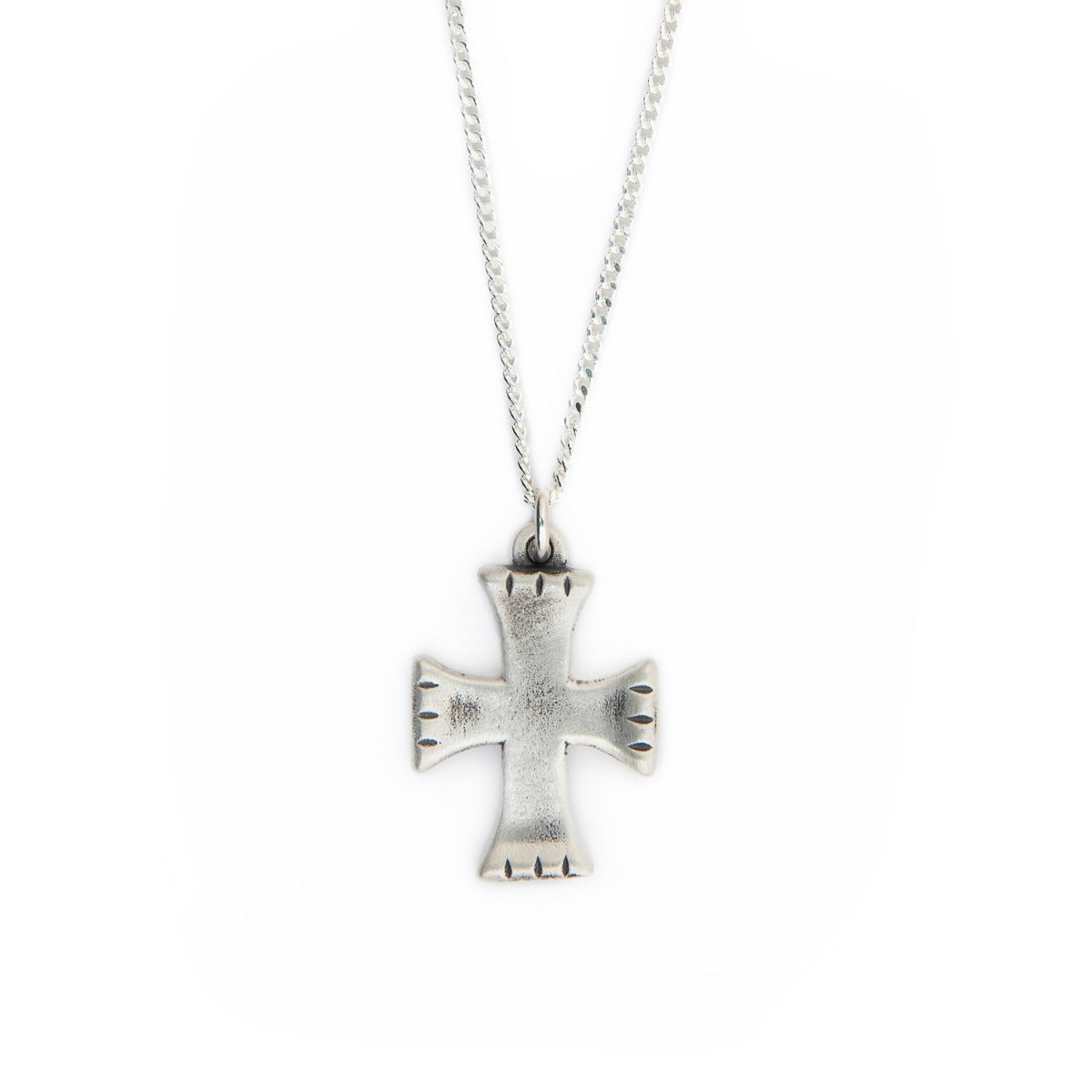 Completeness Cross Necklace [Sterling Silver]