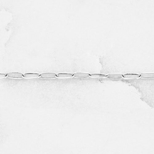 Small Oval Link Bracelet Chain {Sterling Silver}