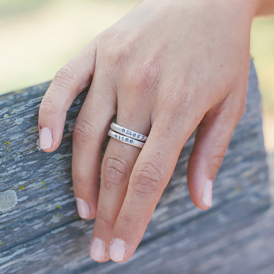 Stacking Ring {Sterling Silver}