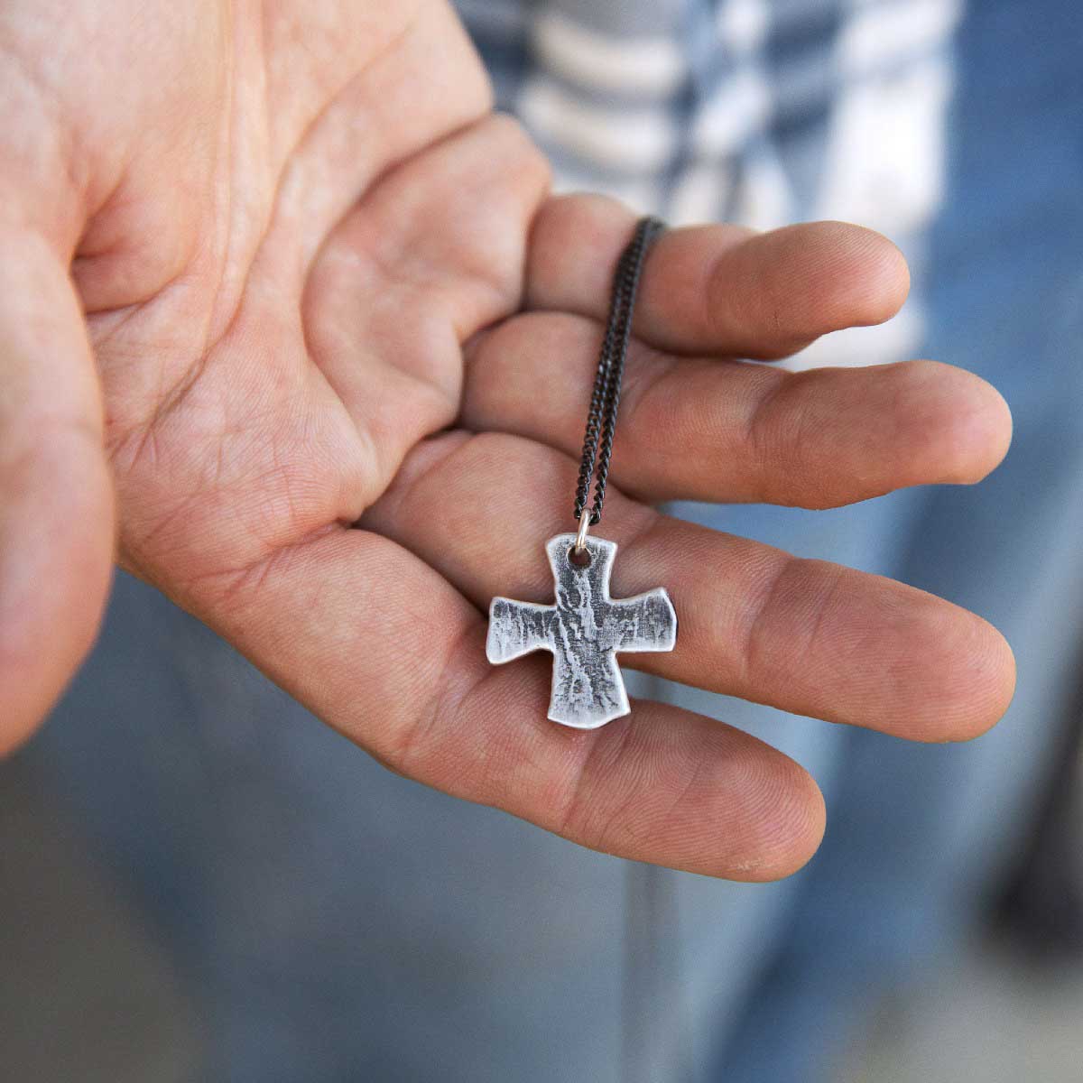 Steadfast Cross Necklace [Sterling Silver]