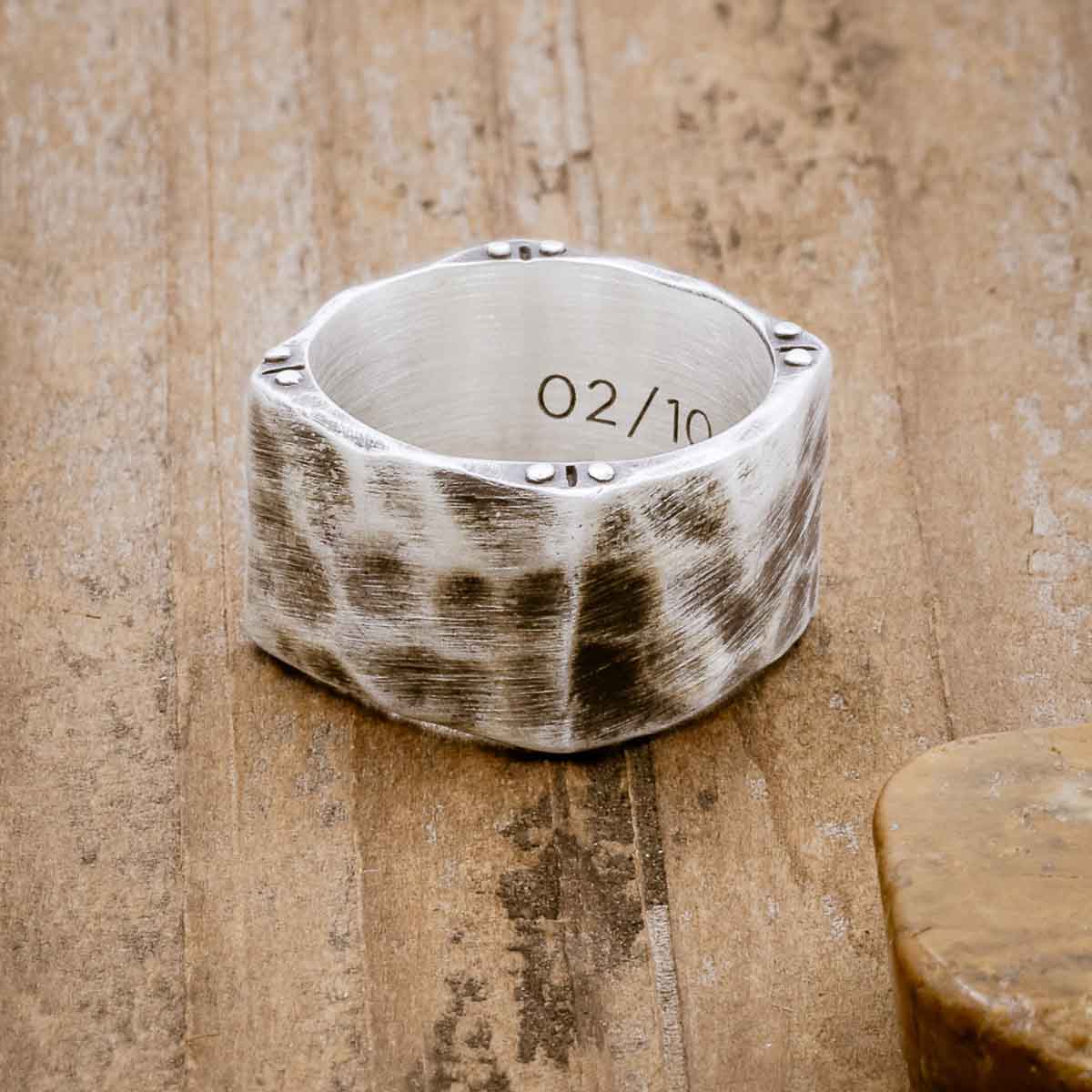 Strong + True Wide Ring [Sterling Silver]