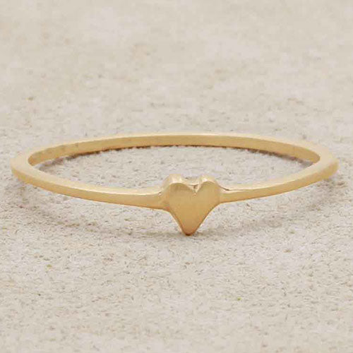 Sweet Love Ring - One Heart {14k Gold}