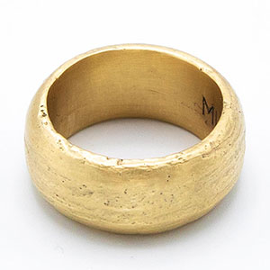 Collide With The Sky Ring [Textured 10k Gold]